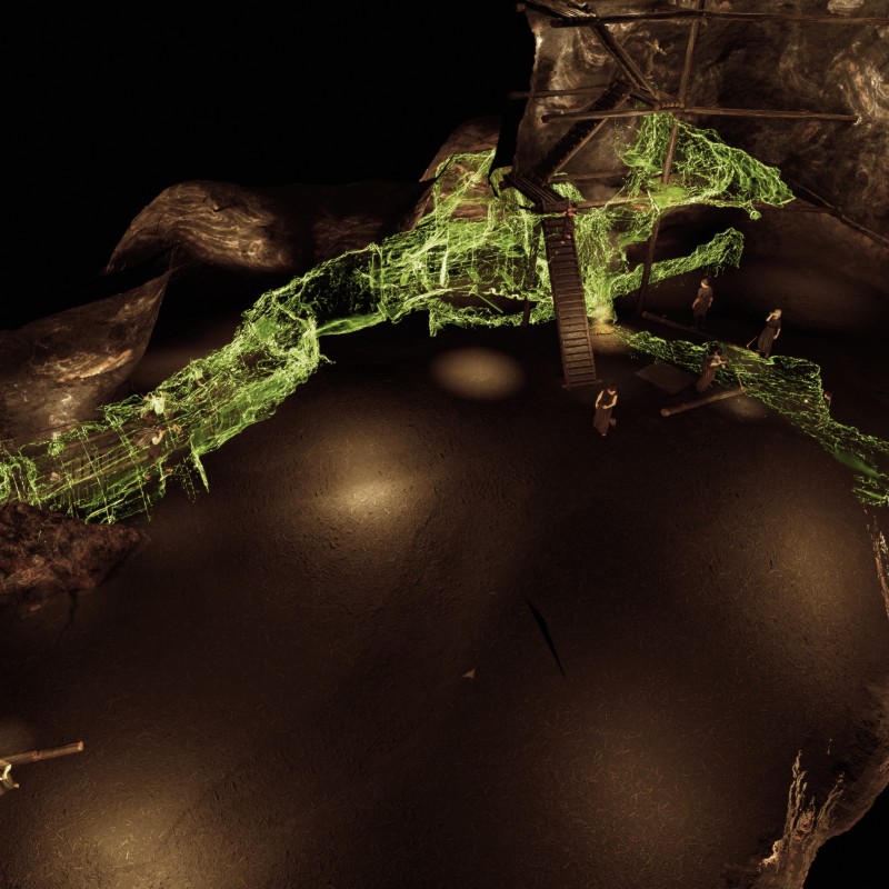 Visualisierung der Forschungsstollen: Visualisierung der Forschungsstollen