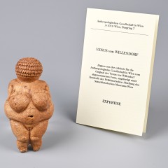 : Replik der Venus von Willendorf © NHM Wien, C. Potter