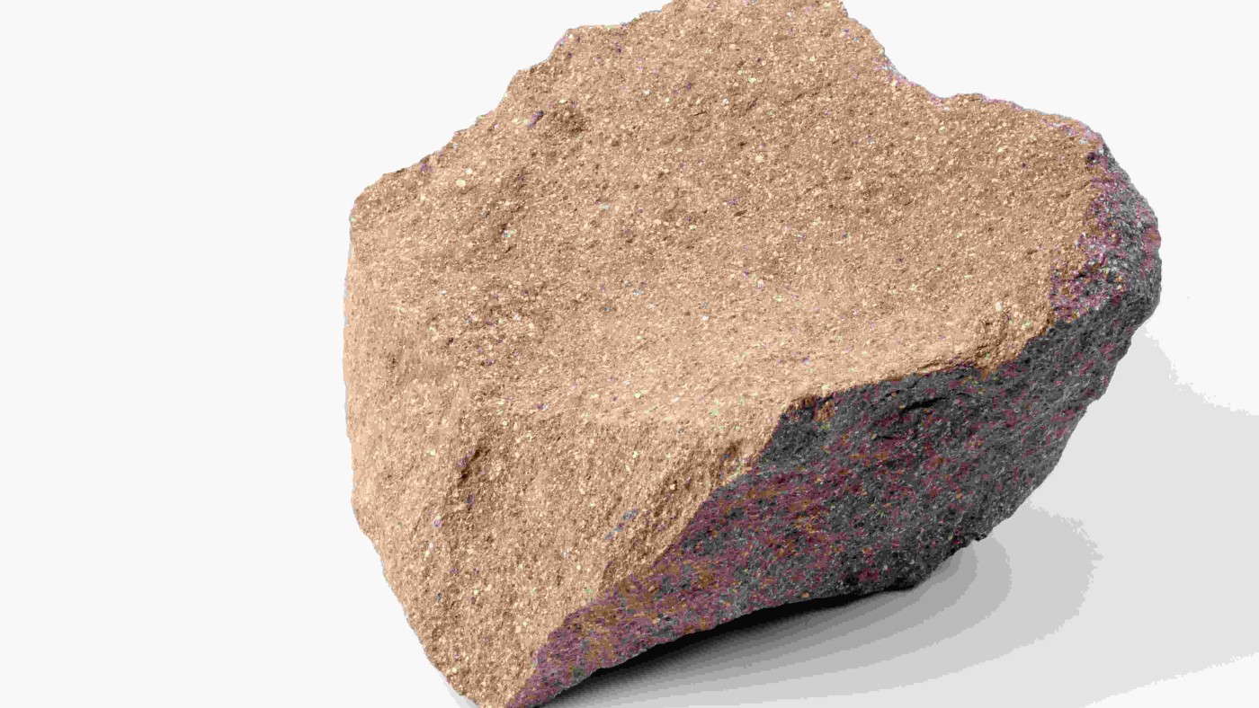 : Volcanic rock: rhyolite (Sarentino, South Tyrol, Italy)
280 million years old.
© NHM Vienna, Alice Schumacher