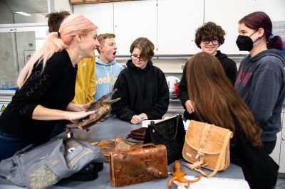 : Workshop mit Rosanna Mangione von der IUCN-SSC-Crocodile Specialist Group (c)NHM Wien, Marietta Hengl