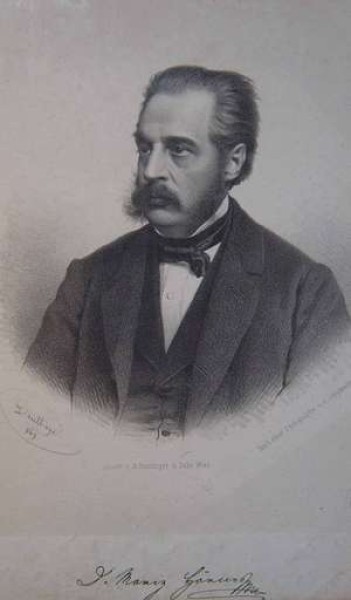 Moriz Hoernes der Ältere (1815-1868), Zu Ehren von Hoernes wurde das Magnesium-Arsenatmineral Hörnesit benannt.